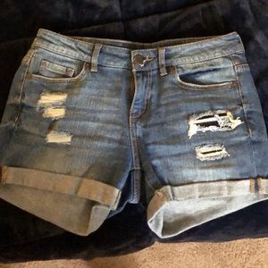 Jean shorts!